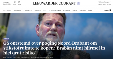 Zo trots als een Fries op zijn provincie is zo schaam ik me nu voor de mijne