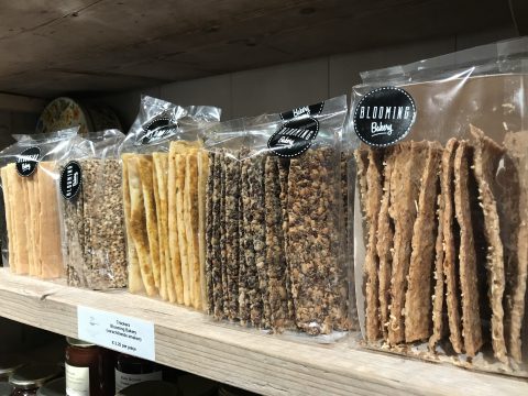 Crackers van Blooming Bakery