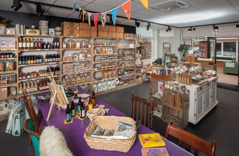 De winkel een overzicht